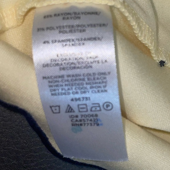 Ann Taylor Factory Scallop Trim Sleeveless Top - Picture 3 of 4